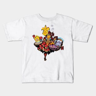 Traverse Town Pixel Art Kids T-Shirt